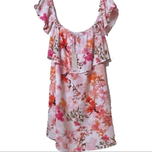 NWT! Shore floral dress -medium pink - Picture 4 of 8